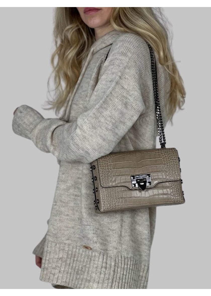 Crossbody AIDA Taupe