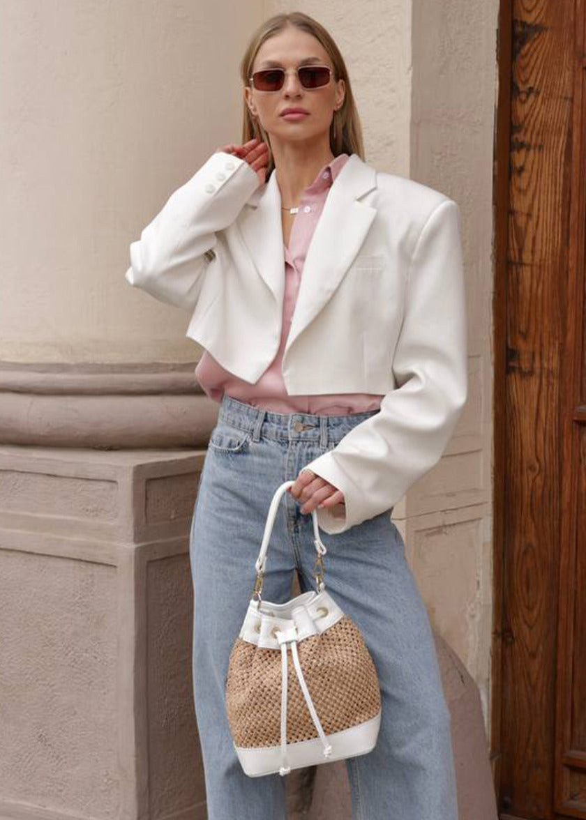 Shopper Bag AMELIA White
