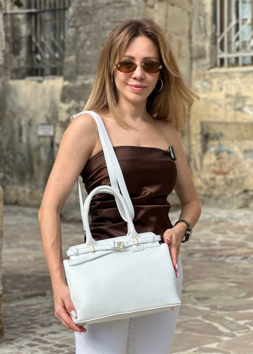 Tote ARIANNA White