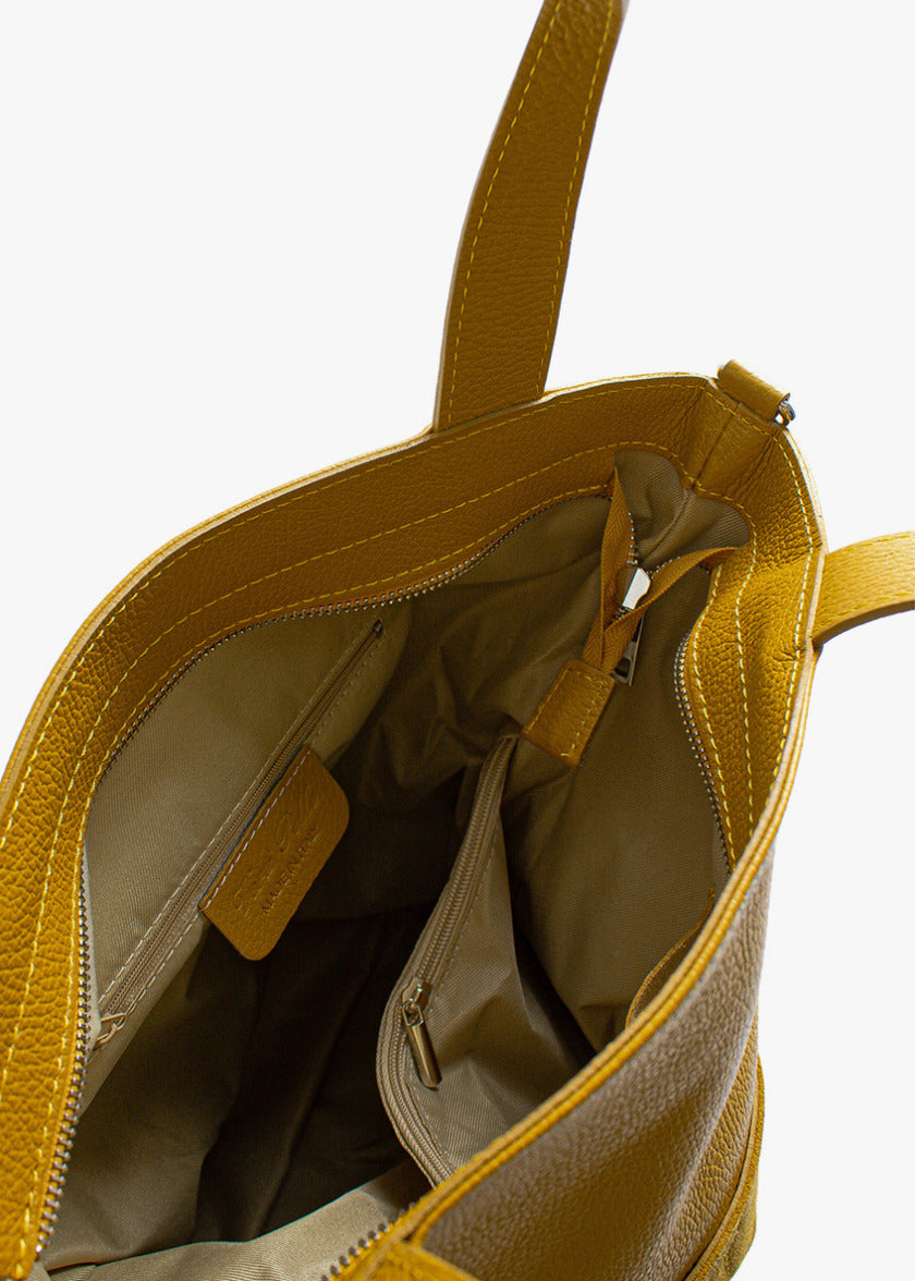 Tote BARBARA Mustard