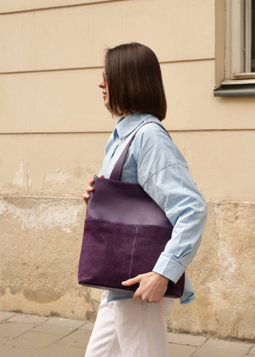 Tote BARBARA Purple