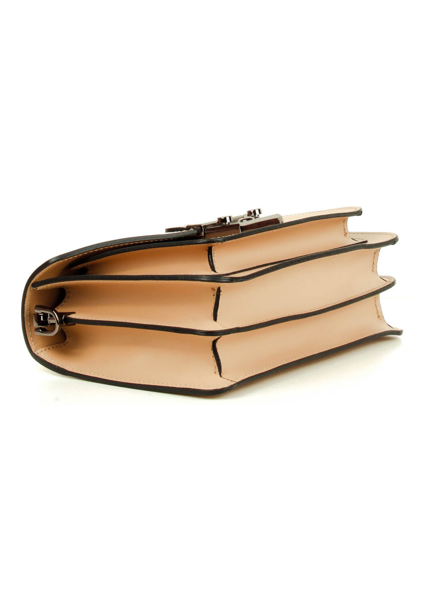 Crossbody CLARIE Dark beige