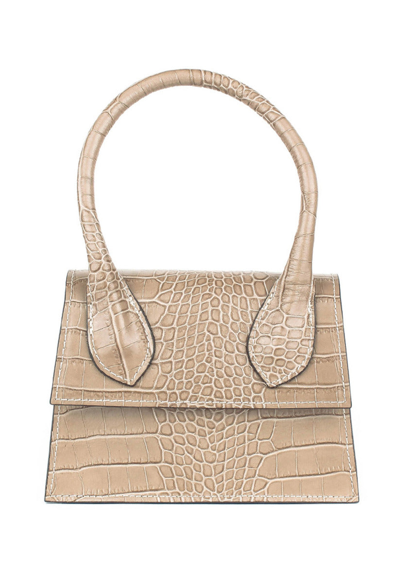 Bolso cruzado ELENA color taupe