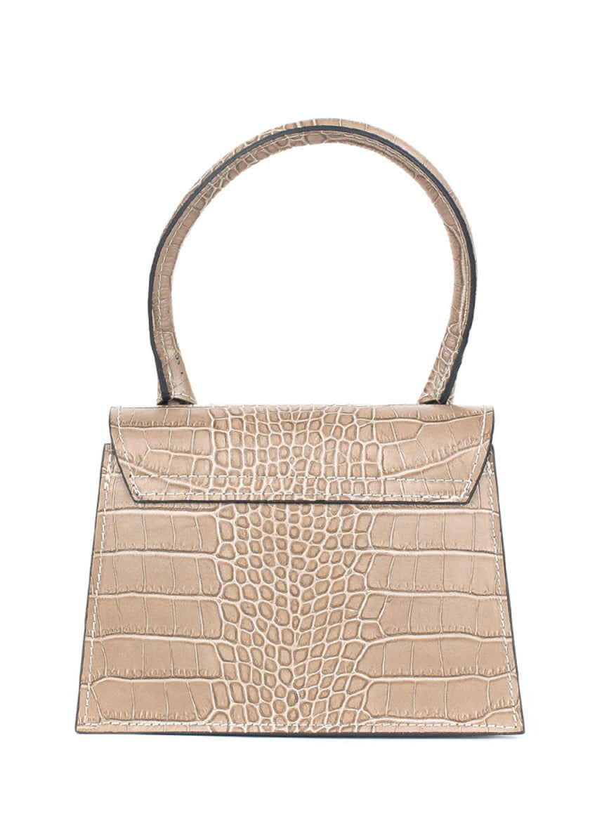 Bolso cruzado ELENA color taupe