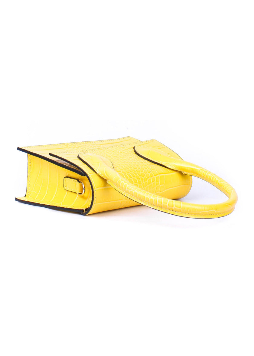 Bolso cruzado ELENA amarillo