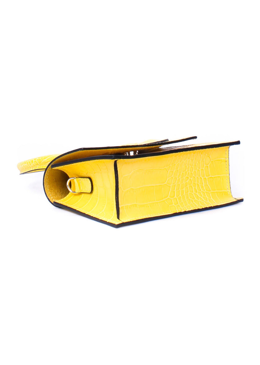 Bolso cruzado ELENA amarillo