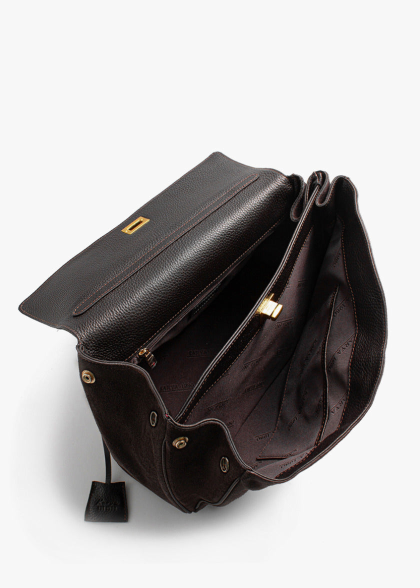 Classic Bag EVELYN Brown