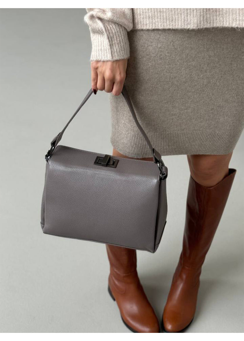 Classic Bag GINEVA Grey-beige