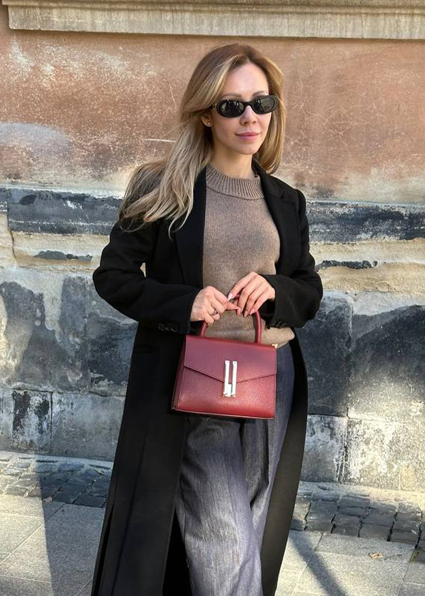 Classic Bag GINEVRA Burgundy