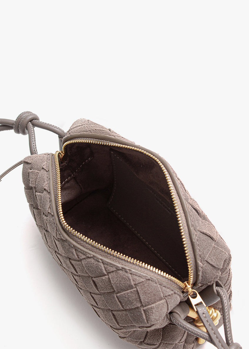 Crossbody LUCIANA Grey-beige