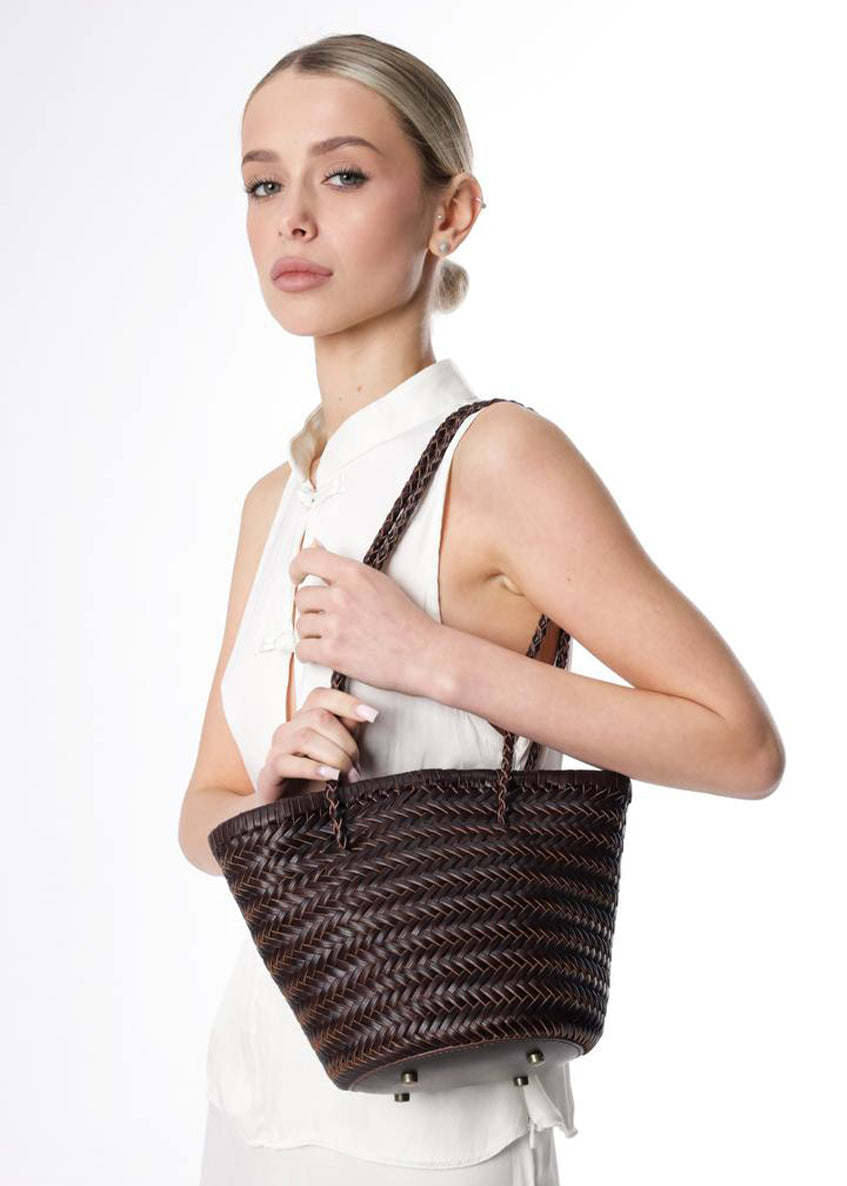 Shopper Bag LUNARIA Brown