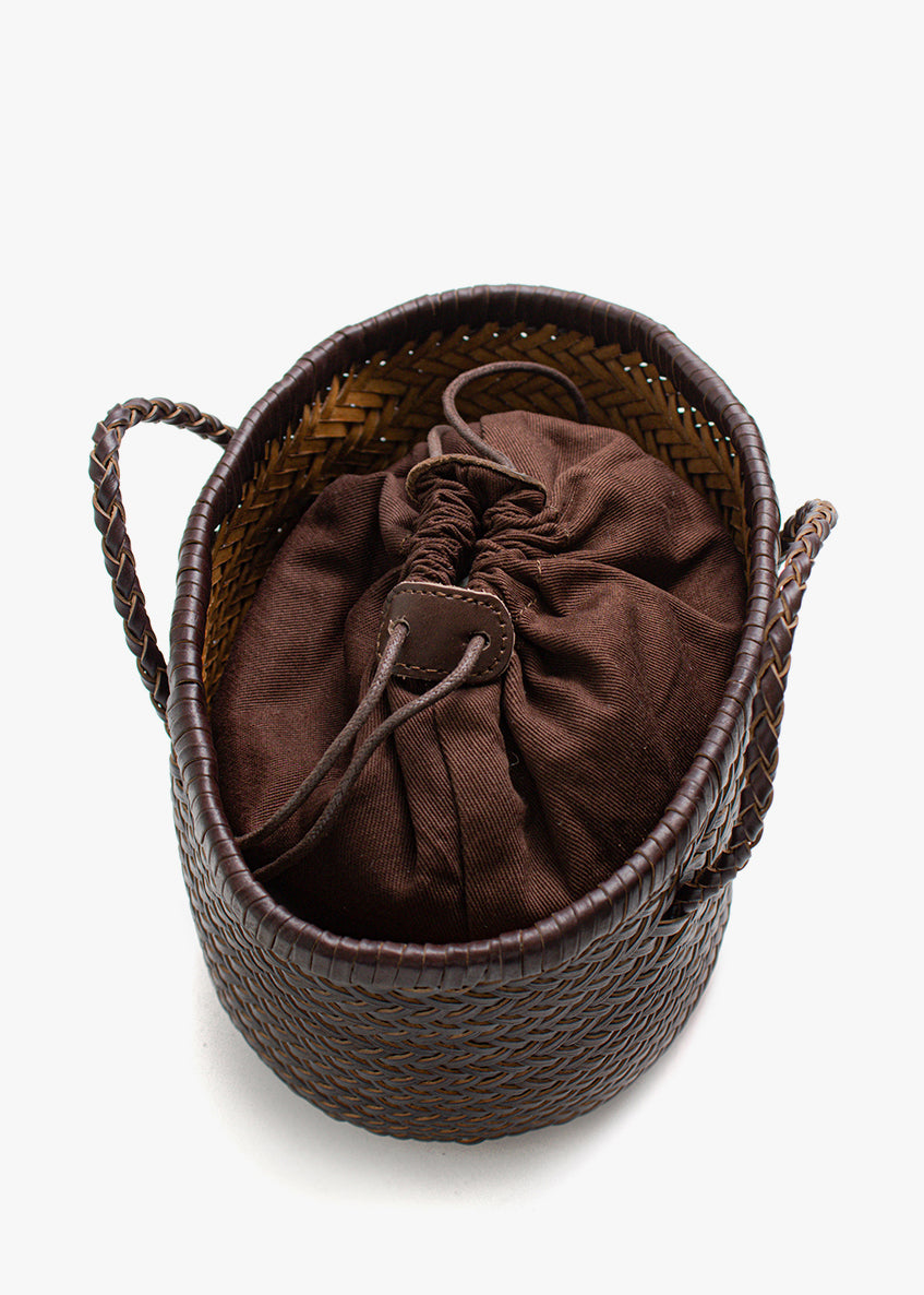 Shopper Bag LUNARIA Brown