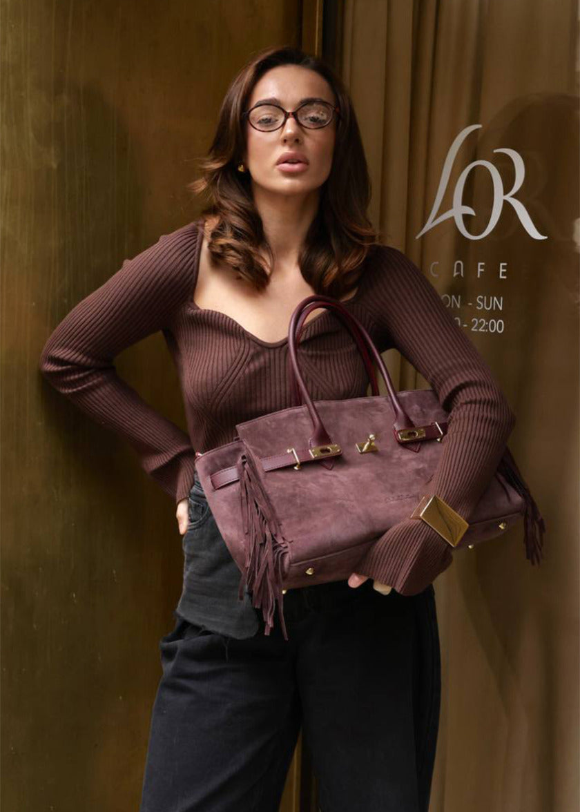 Tote MARCELLA Marsala