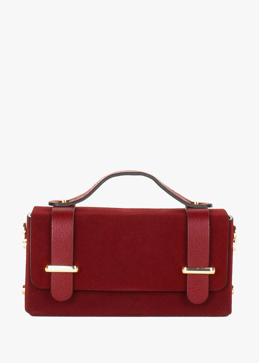 Crossbody PAULA Burgundy