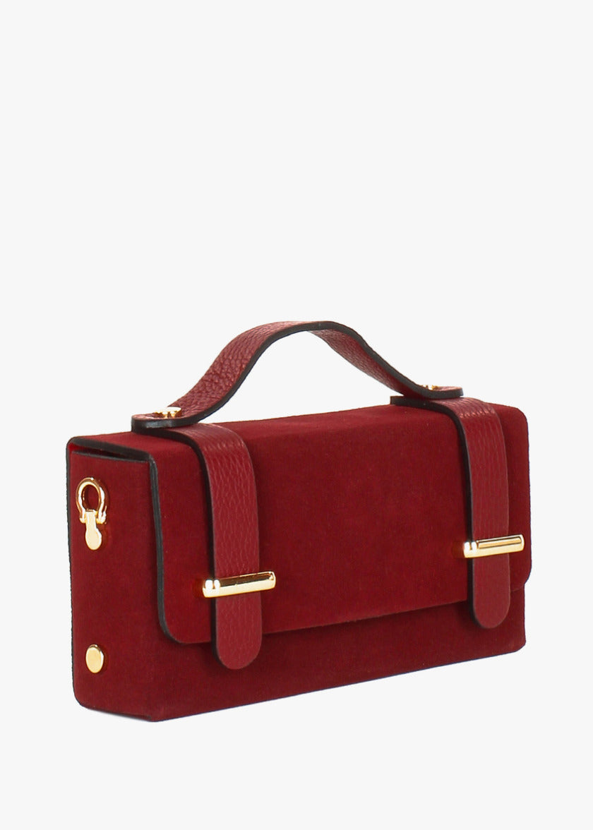Crossbody PAULA Burgundy