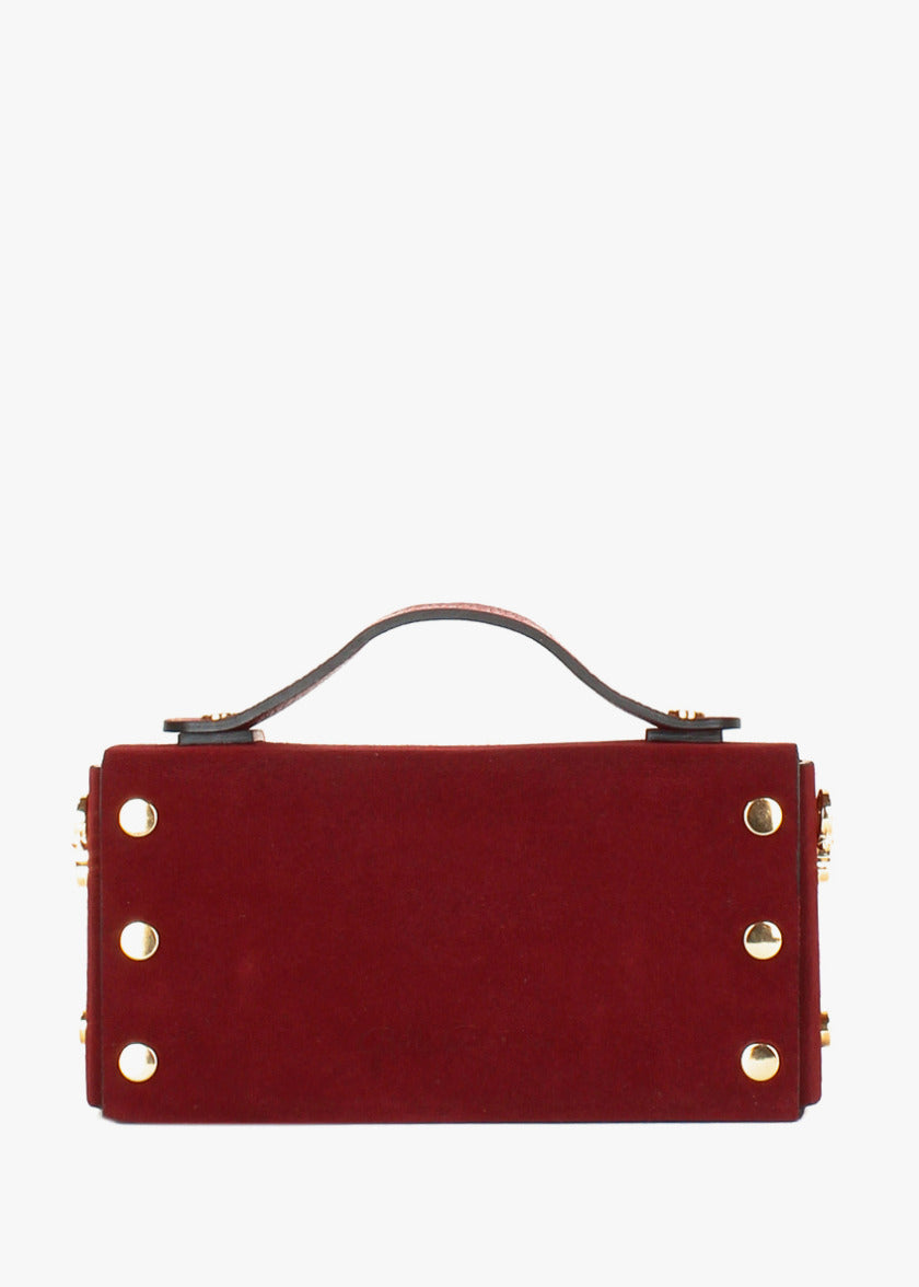 Crossbody PAULA Burgundy