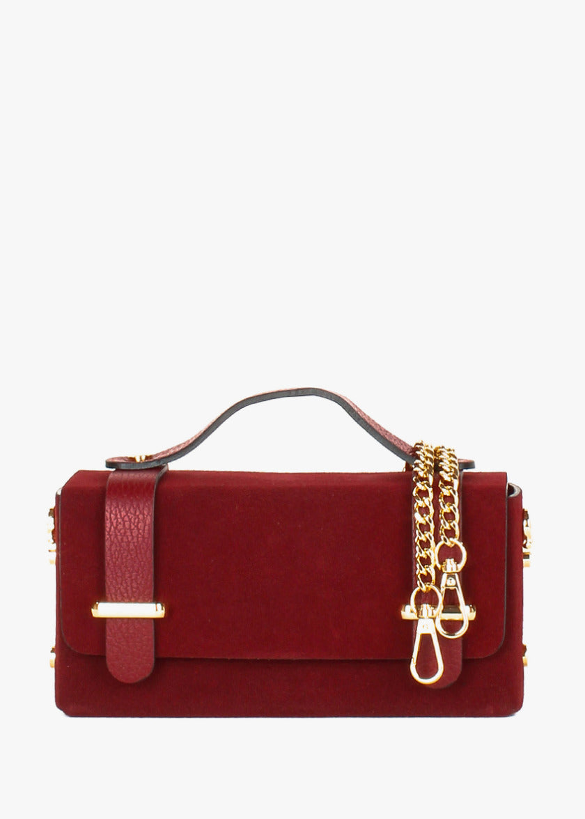 Crossbody PAULA Burgundy