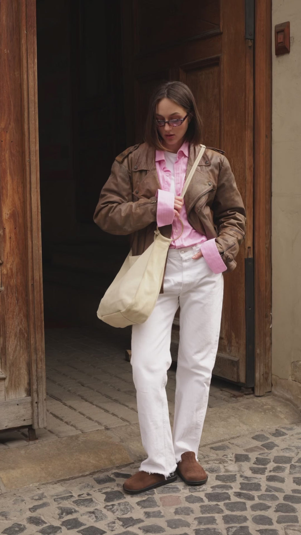 Shopper Bag URSULA Beige
