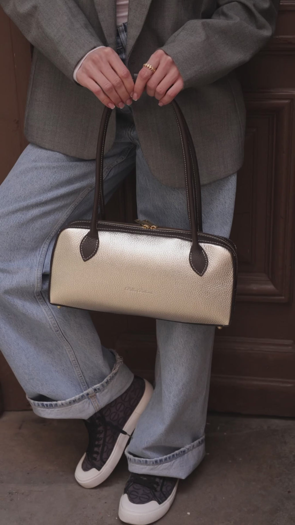 Baguette Bag ERSELIA Gold