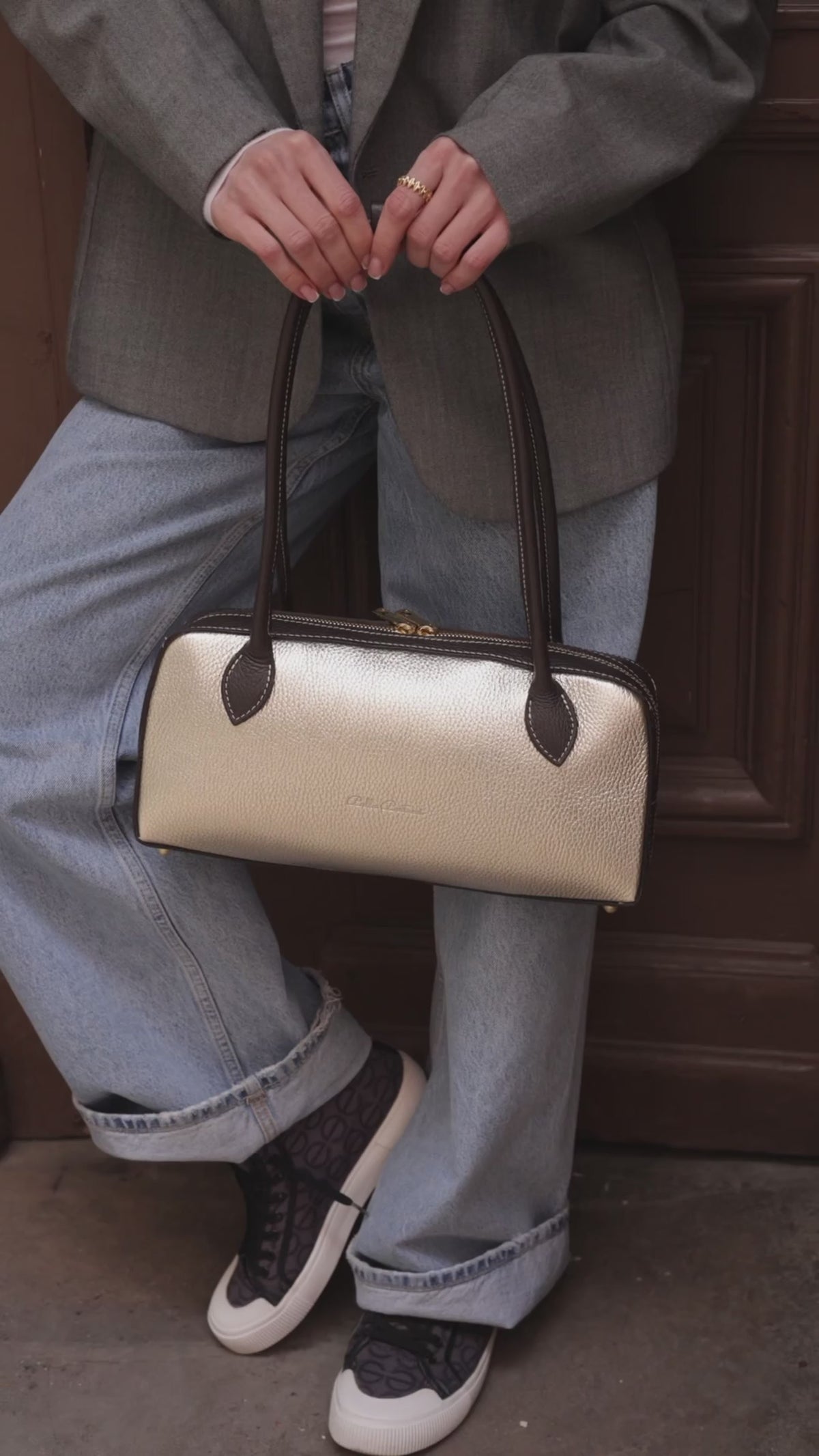 Baguette Bag ERSELIA Gold