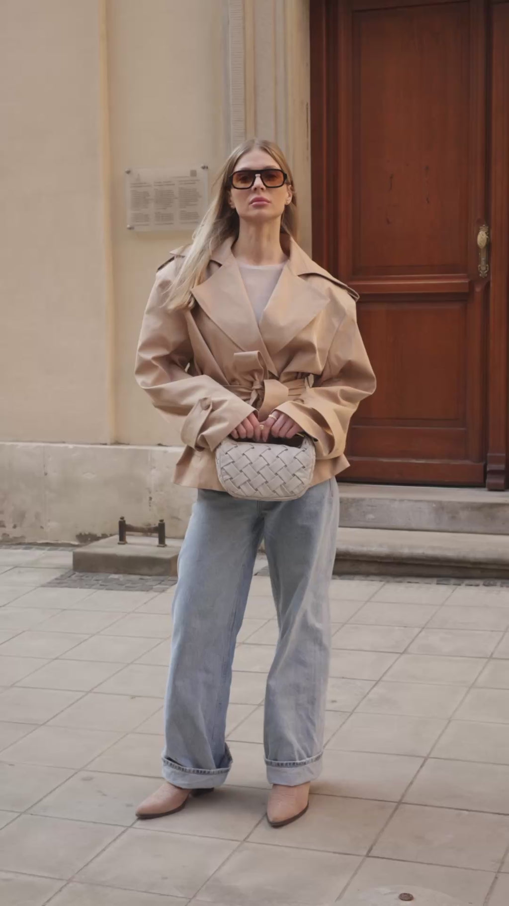 Classic Bag ELLIS Grey-beige