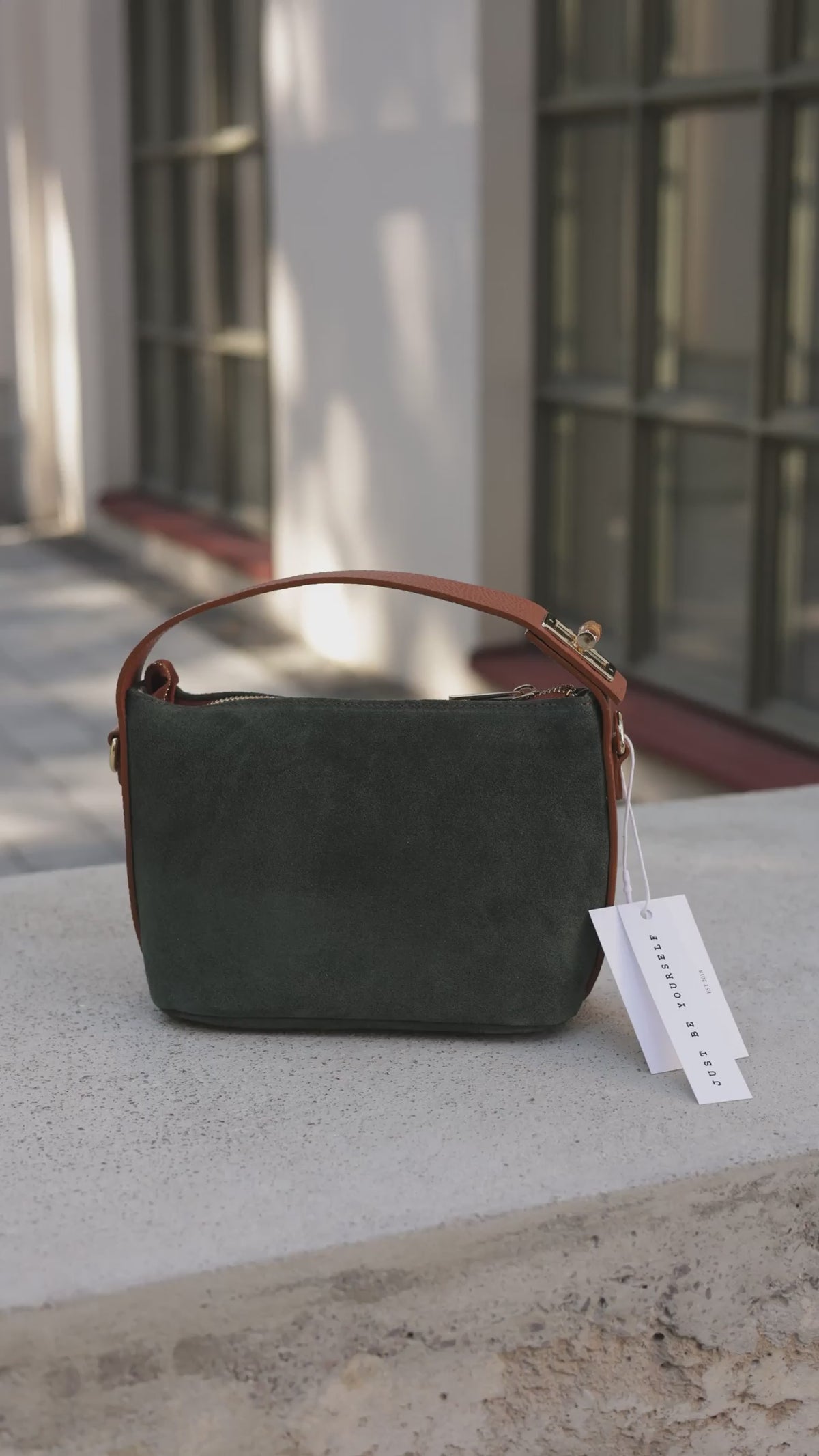 Crossbody VITTORIA Dark green