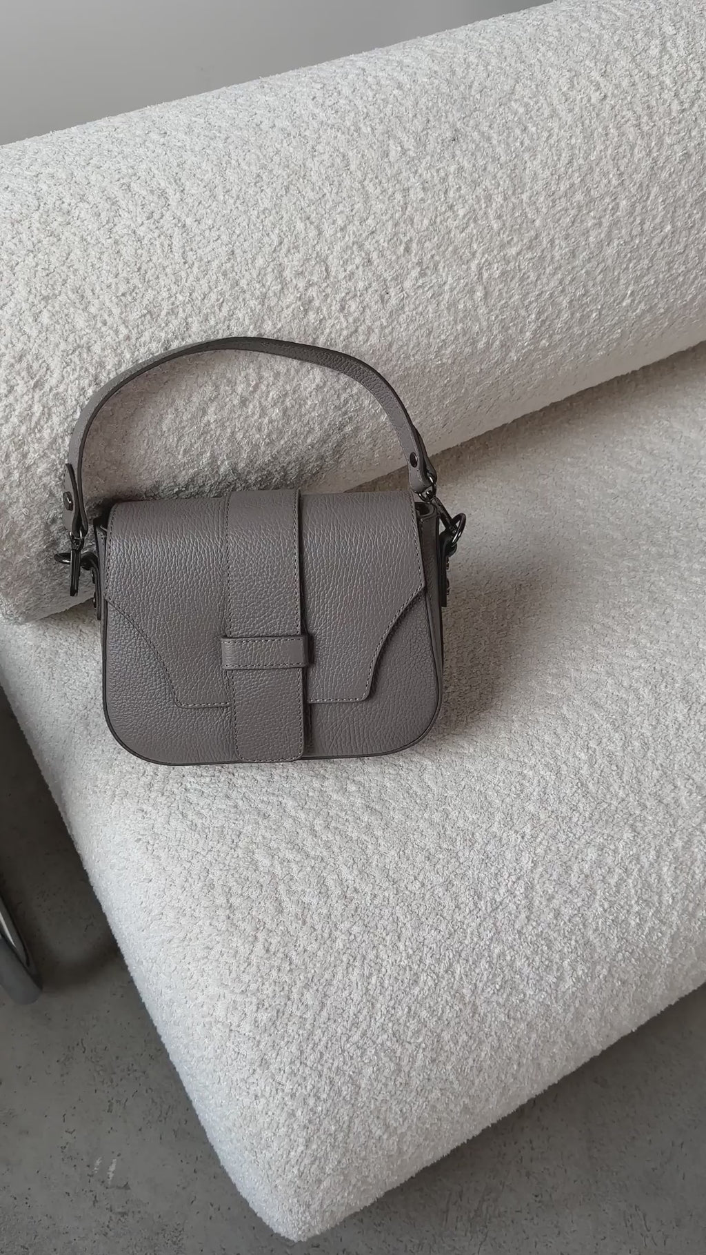 Crossbody GEMMA Grey-beige