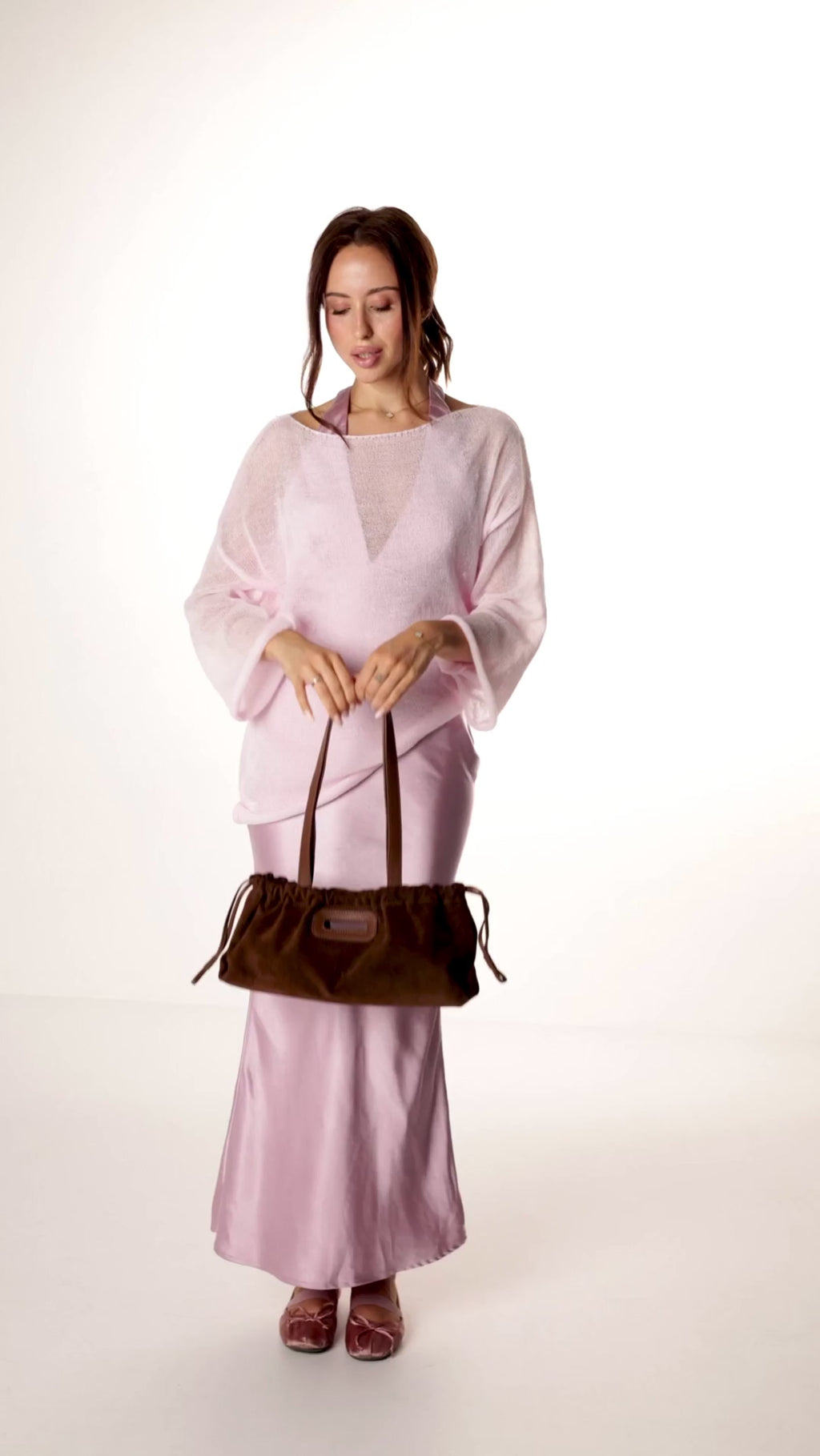 Baguette Bag SAMIRA Brown