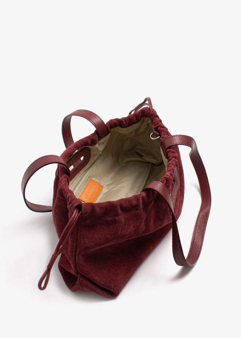 Baguette Bag SAMIRA Burgundy