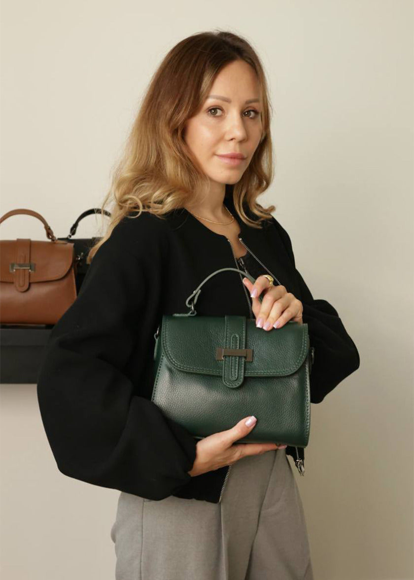 Classic Bag TINA Dark green